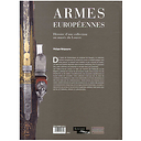 Armes européennes - Histoire d'une collection au musée du Louvre