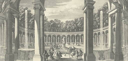 La Colonnade des jardins de Versailles