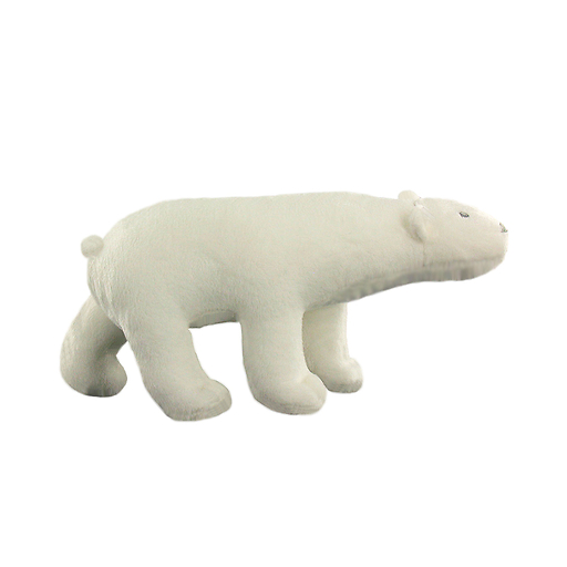 Peluche Ours blanc Pompon - Petit Modèle