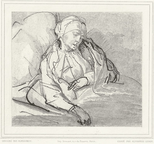 Two sketches - Rembrandt