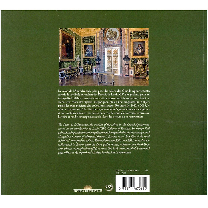 Le salon de l'Abondance - Antichambre des collections royales