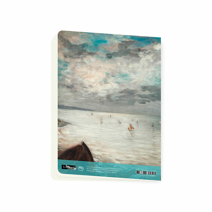 Cahier Eugène Delacroix - La mer à Dieppe, 1852