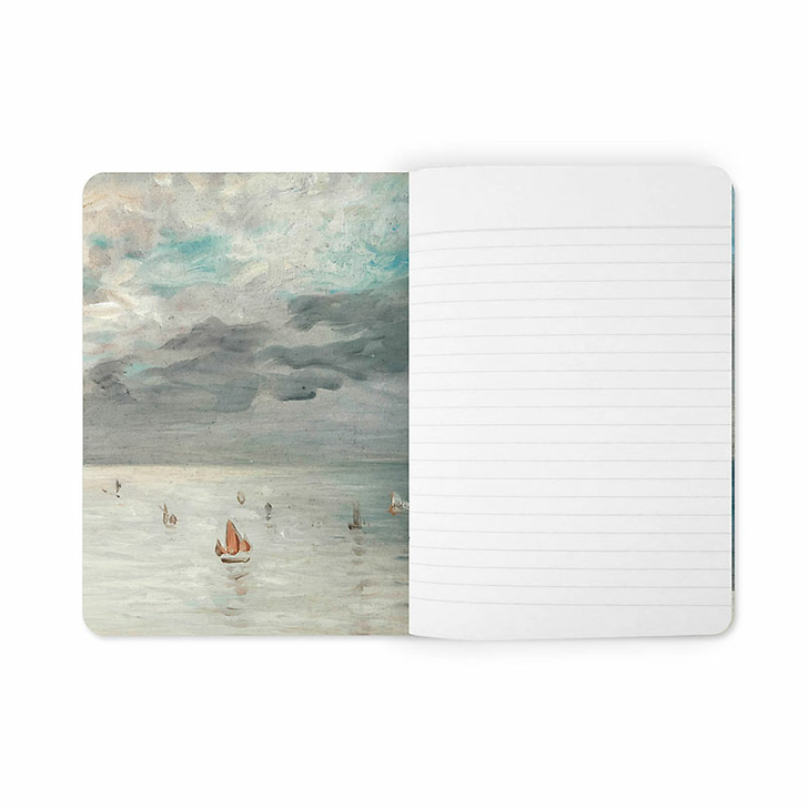 Cahier Eugène Delacroix - La mer à Dieppe, 1852