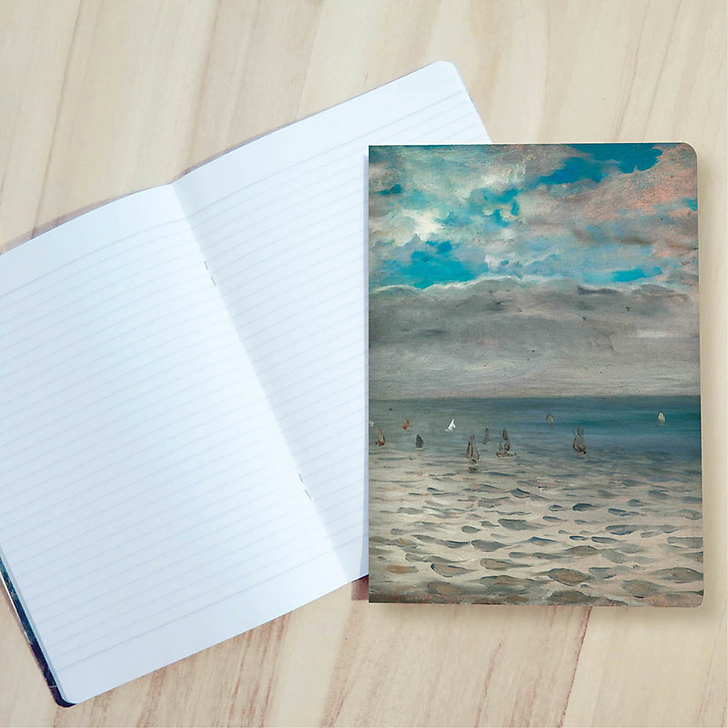 Cahier Eugène Delacroix - La mer à Dieppe, 1852