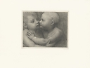 Deux enfants qui s'embrassent - Léonard de Vinci