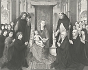 La Vierge et l'Enfant Jésus entourés de saint Jacques, saint Dominique et des donateurs, dite Vierge des donateurs