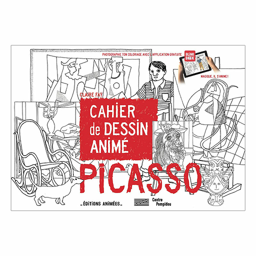 Cahier de dessin animé Picasso