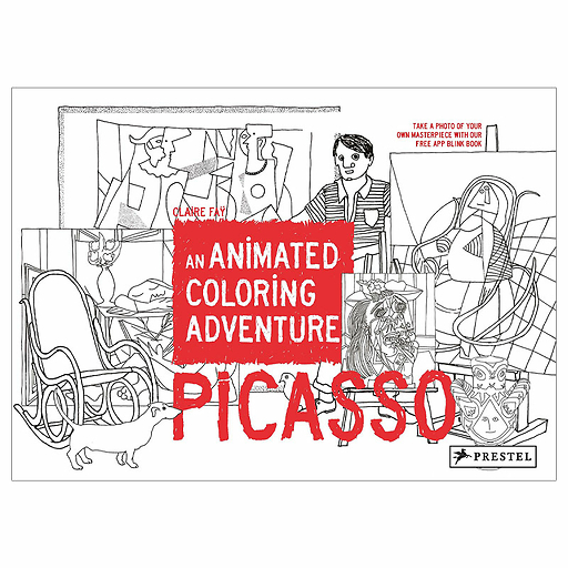 Cahier de dessin animé Picasso (Anglais)