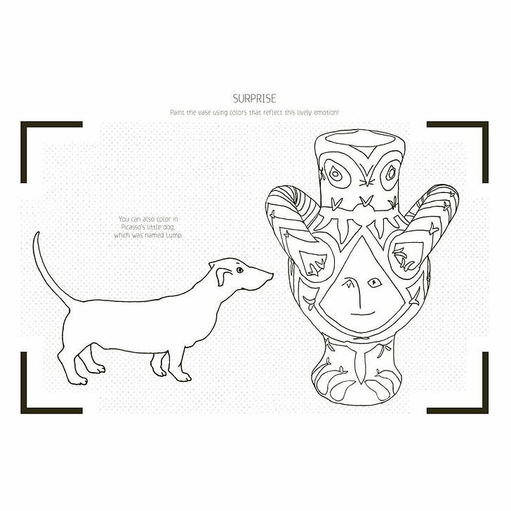 Cahier de dessin animé Picasso