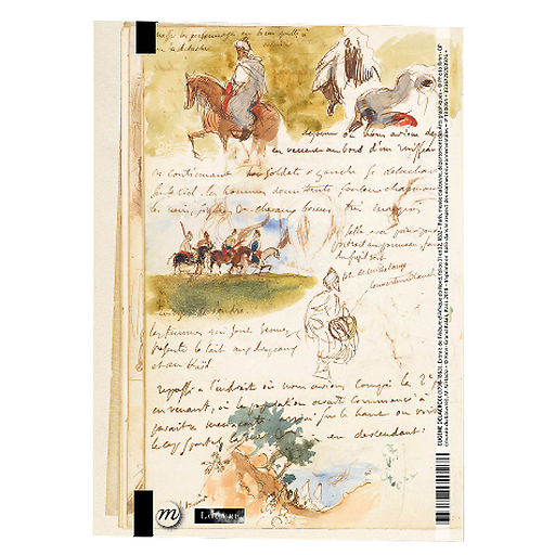 Cahier Delacroix "Cavaliers"