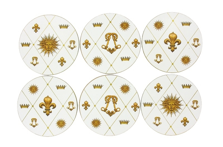 DESSOUS DE VERRE EMBLEMES