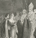 Le mariage de Napoléon et de Marie-Louise au palais du Louvre le 2 avril 1810