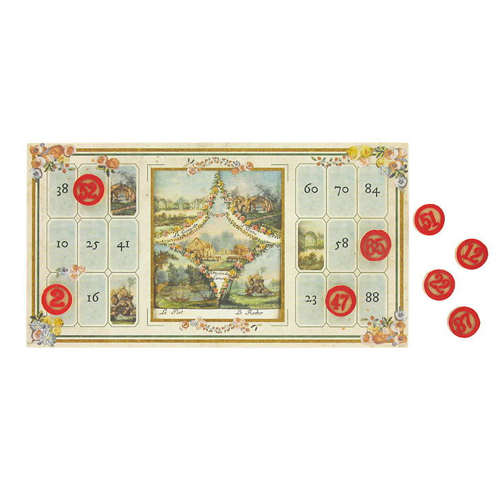 Cavagnole lottery game