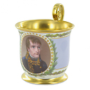 Tasse et sous-tasse "Portrait de Bonaparte"