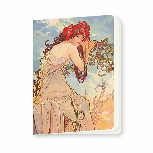 Cahier Alphonse Mucha - L'Été