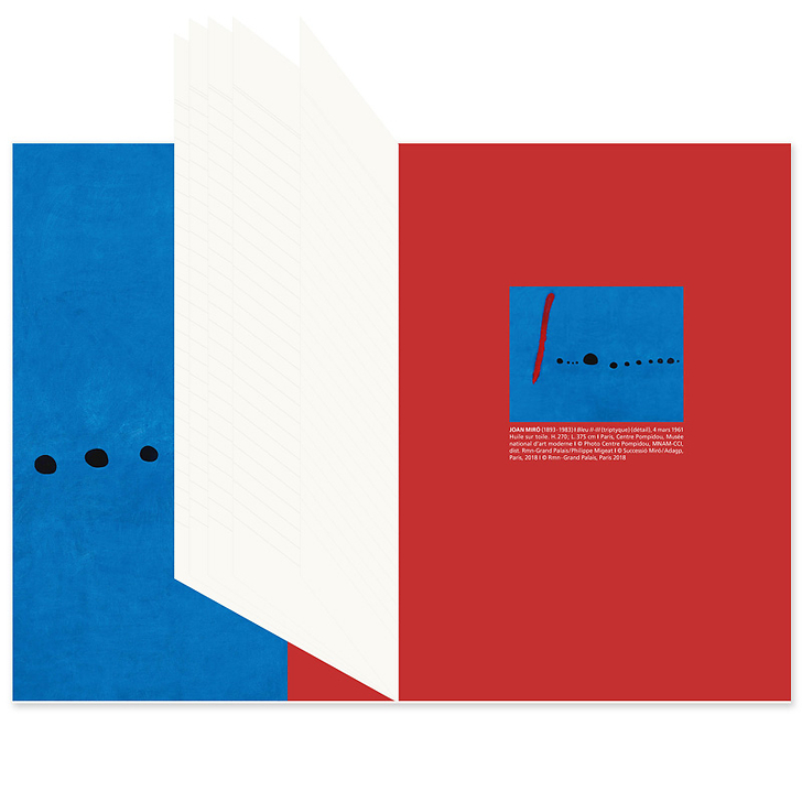 CAHIER MIRO BLEU II EXPO GNGP MIRO