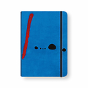 Bleu II Miró Notebook with elastic