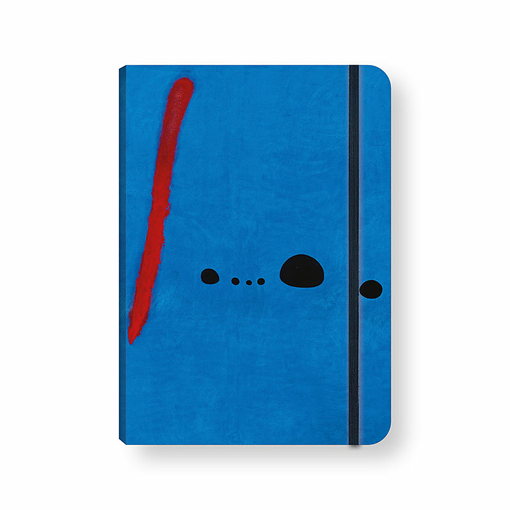 Bleu II Miró Notebook with elastic