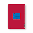 Bleu II Miró Notebook with elastic