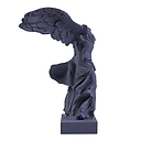 Victoire de Samothrace 34 cm - Bleu poudre