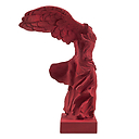 Victory of Samothrace 34 cm - Dark red