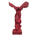 Victory of Samothrace 34 cm - Dark red