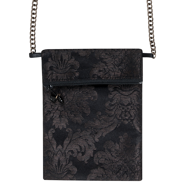 Pocket with shoulder strap Grand Siècle Black