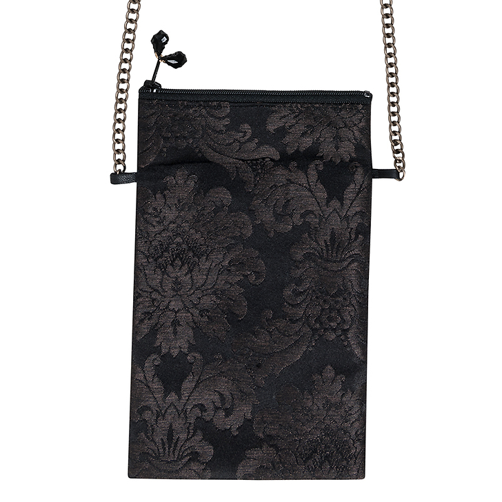 Pocket with shoulder strap Grand Siècle Black