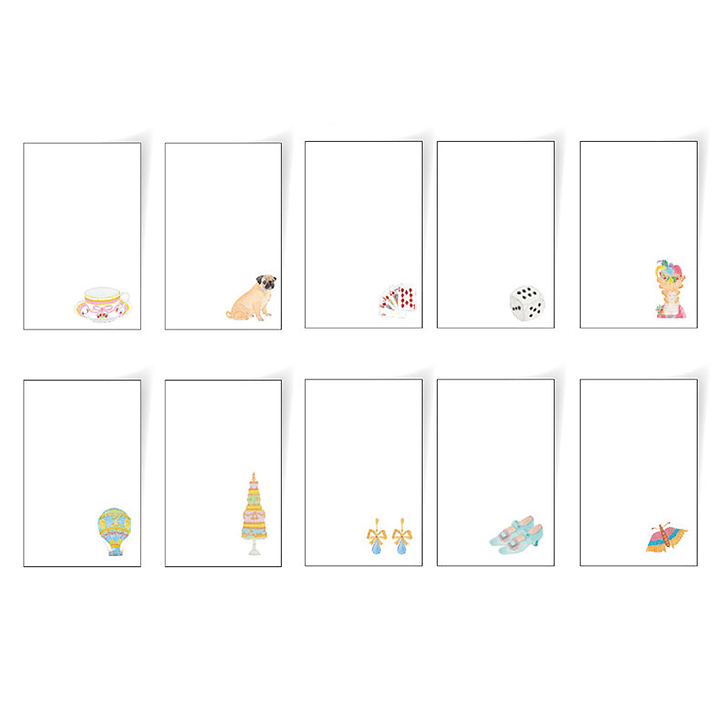 Notes adhésives Bonjour Versailles