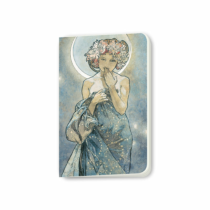 Carnet Alphonse Mucha - La Lune et les étoiles