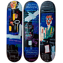 Skateboards Triptyque Basquiat Horn Players