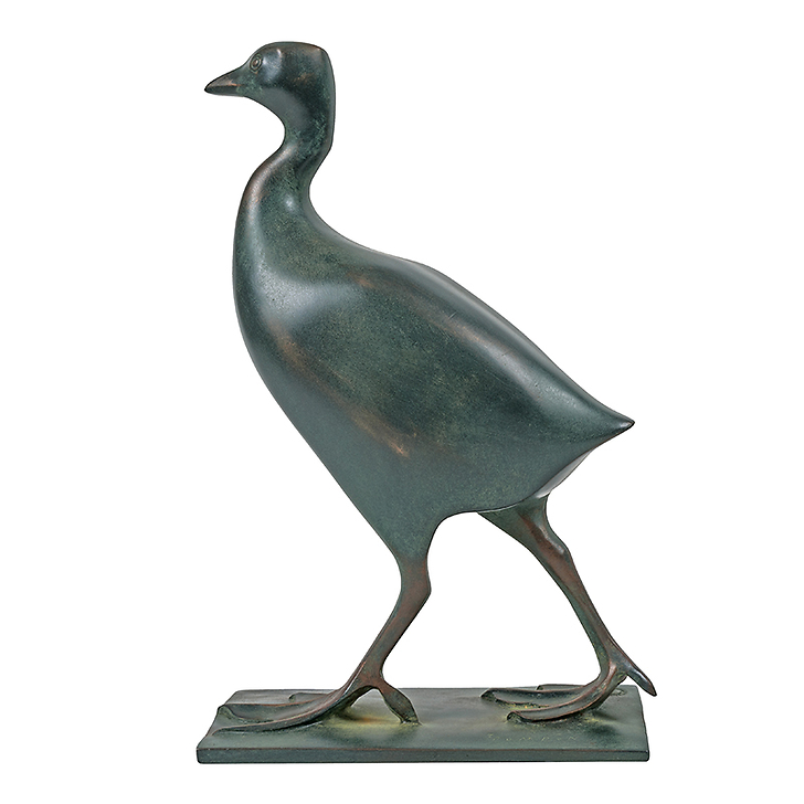 Green patina coot - François Pompon