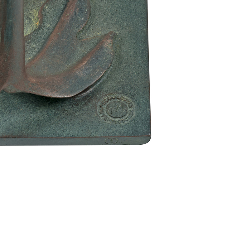 Green patina coot - François Pompon