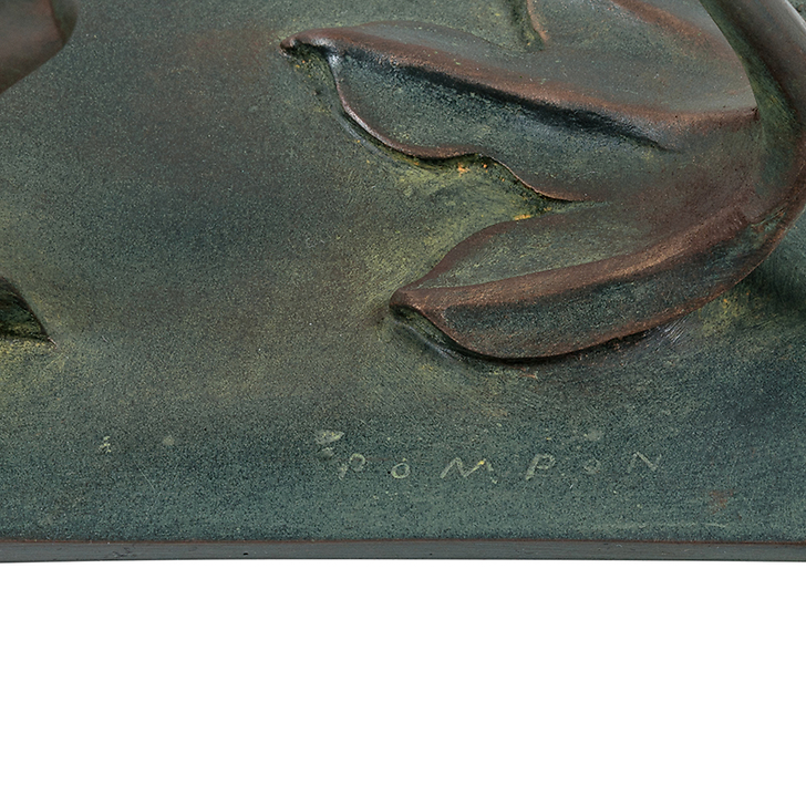 Foulque patine verte - François Pompon