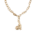 Bracelet pendeloque Lapin