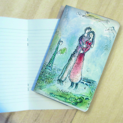 Small Notebook Chagall - The Joy