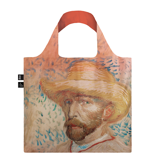 Van Gogh Bag Self-portrait with straw hat - Loqi