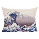 Housse de coussin Hokusai La vague