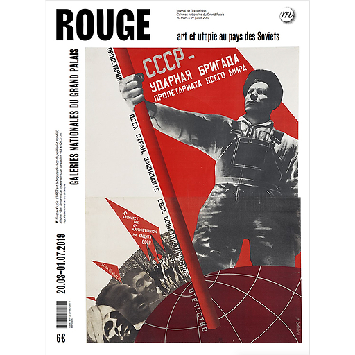 Joural de l'exposition Rouge Art et utopie au pays des Soviets