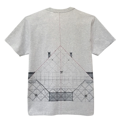 T-shirt JR Pyramide du Louvre - Homecore