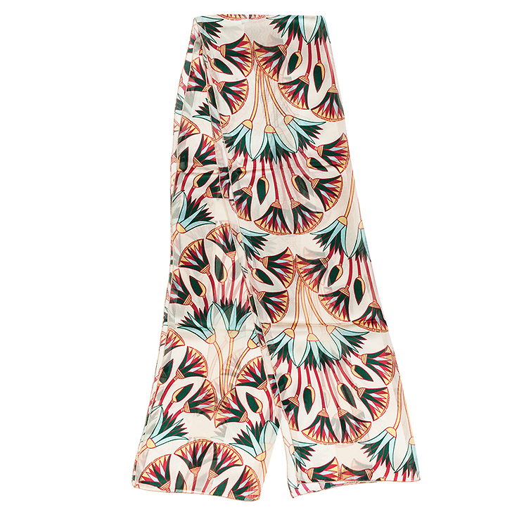 Étole Lotus et papyrus