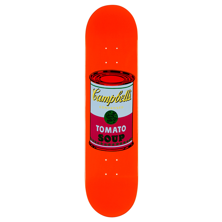 Skateboard Warhol Campbell's - The Skateroom - Violet