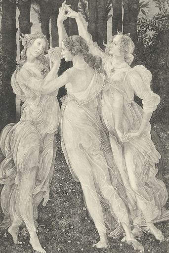 The Three Graces - Botticelli