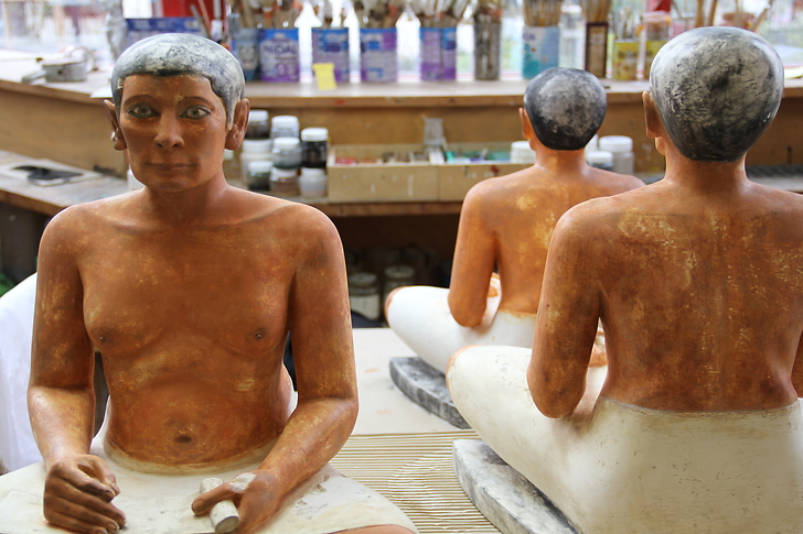 Seated Scribe - Full size