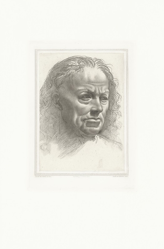 Old man's head - Leonardo da Vinci