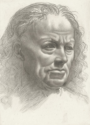 Old man's head - Leonardo da Vinci