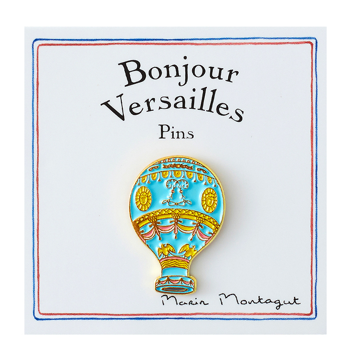 Pin's Bonjour Versailles Montgolfière