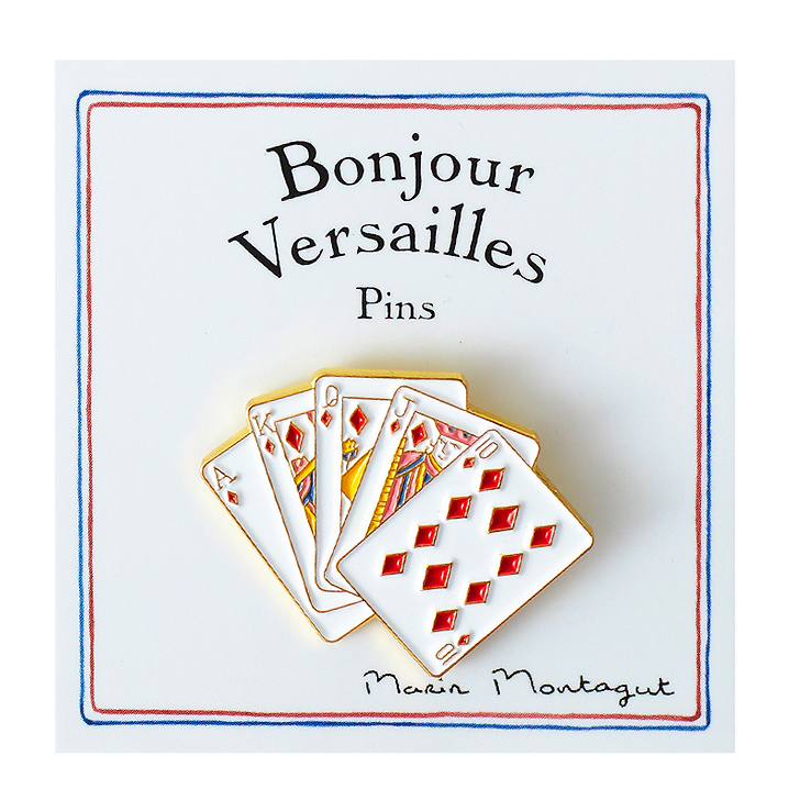 Pin's Bonjour Versailles Cartes