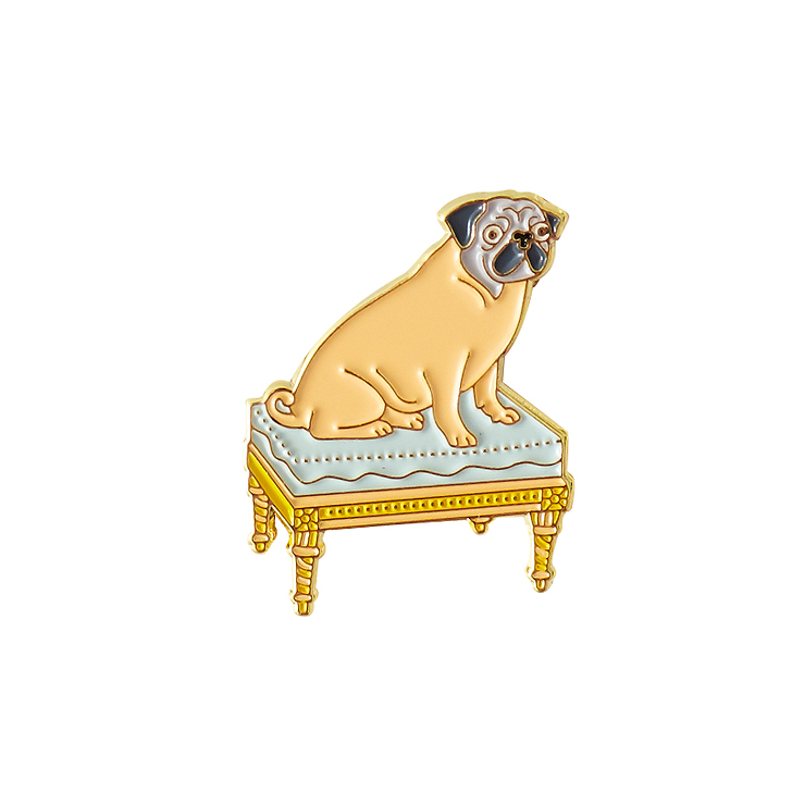 Pin's Bonjour Versailles Chien