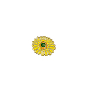 PINS CHRYSANTHEME BOL IMPERIAL